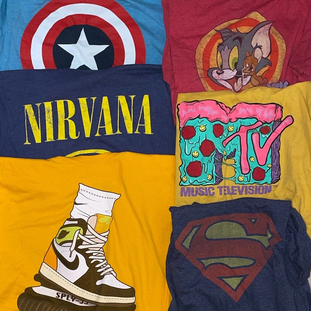 6 Tshirts